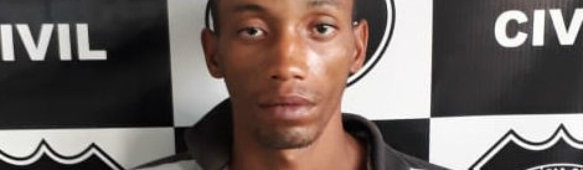 Preso em flagrante autor de furto a padaria