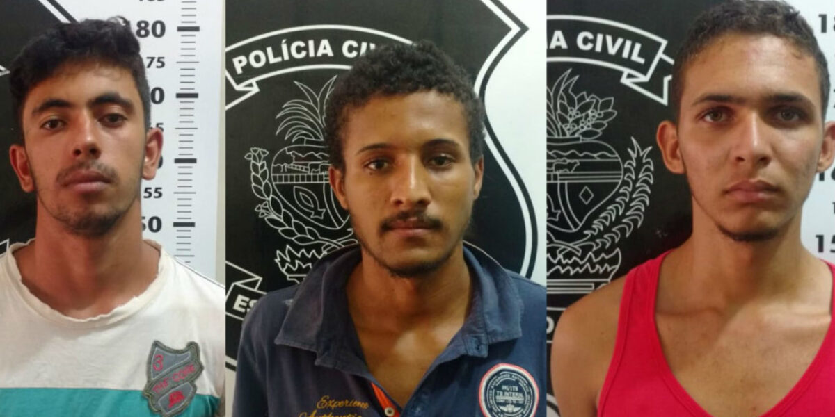 Preso trio que matou taxista de Quirinópolis para roubar veículo