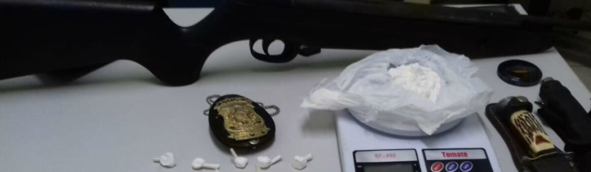 Preso traficante que comercializa droga via “delivery”