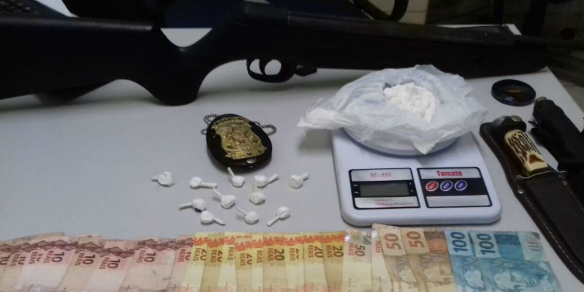 Preso traficante que comercializa droga via “delivery”