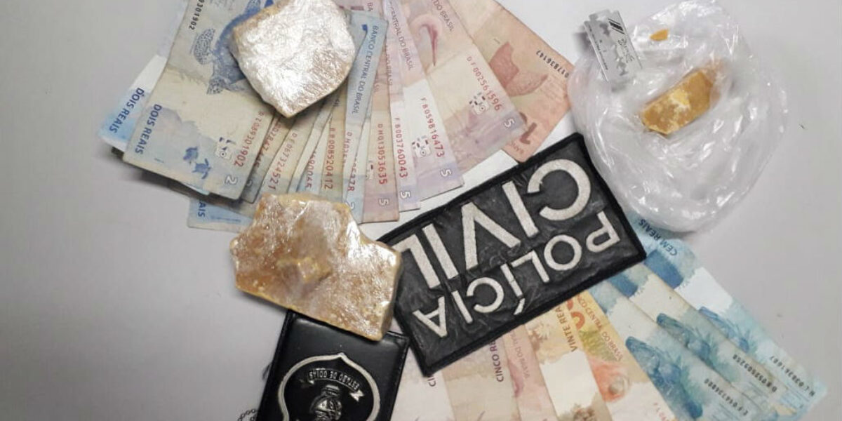 Polícia Civil de Ipameri prende traficante após denúncia via WhatsApp