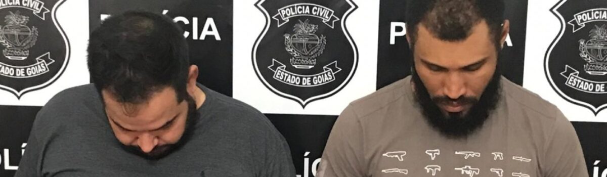 Polícia Civil de Guapó prende em flagrante dois estelionatários