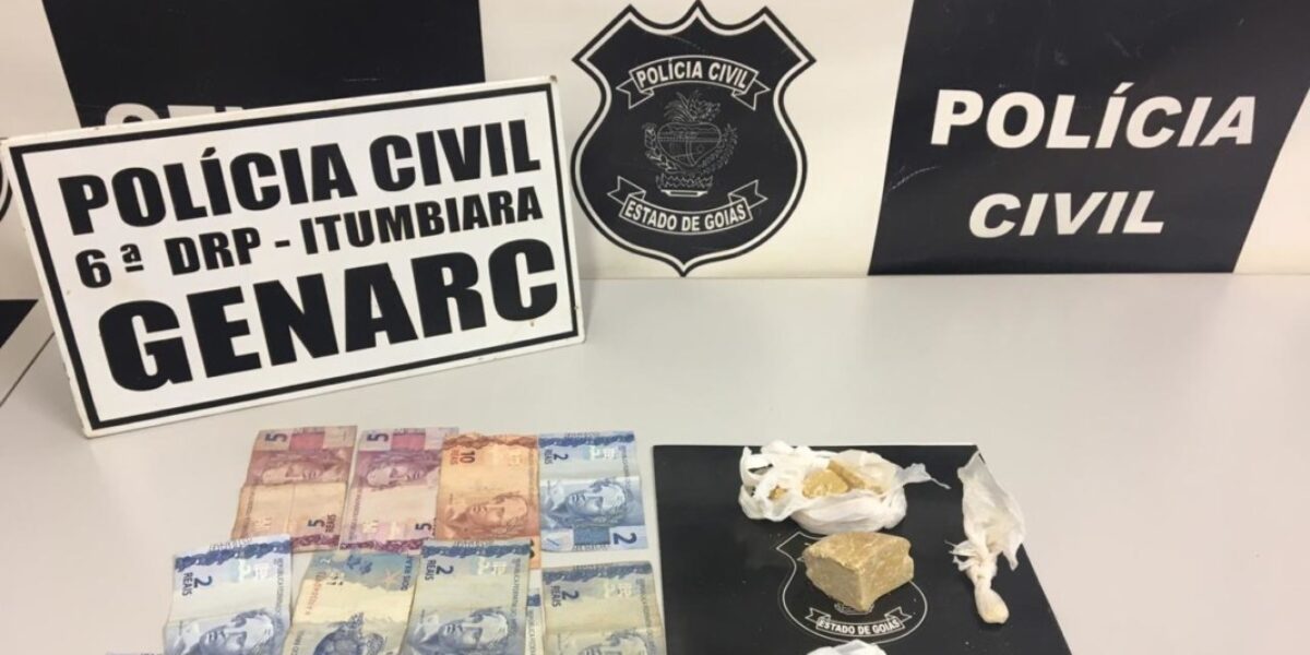Preso traficante de drogas em Itumbiara