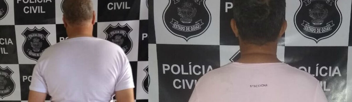 Polícia Civil prende executor e mandante de homicídio em Ipameri