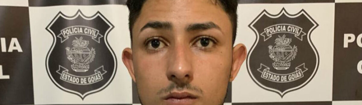 Preso autor de roubo em Piracanjuba