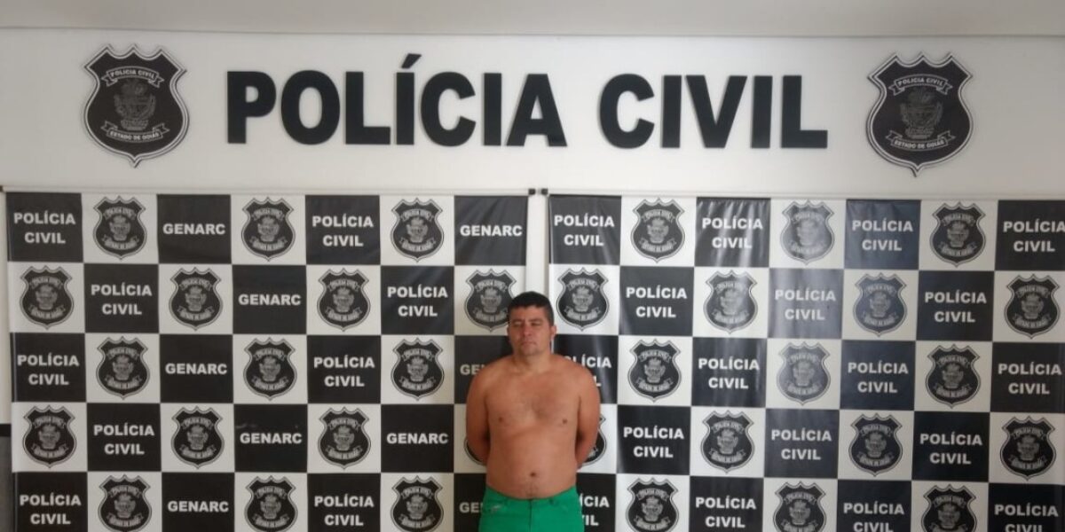 Polícia Civil de Goianésia prende suspeito de homicídio