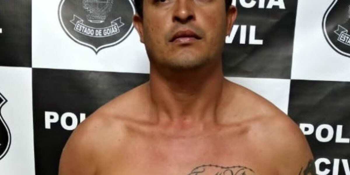 Foragido do Ceará por homicídio a irmão é preso em Águas Lindas