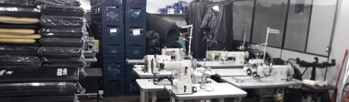 Operação apreende dezenas de máquinas de costura furtadas