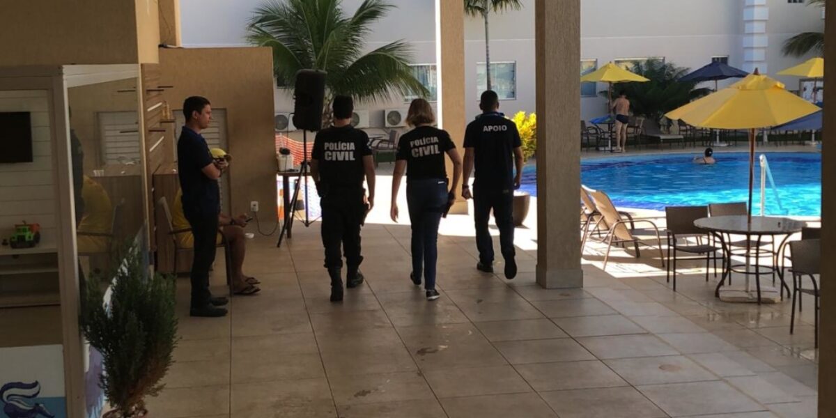 Operação Esquiva cumpre mandados em Caldas Novas
