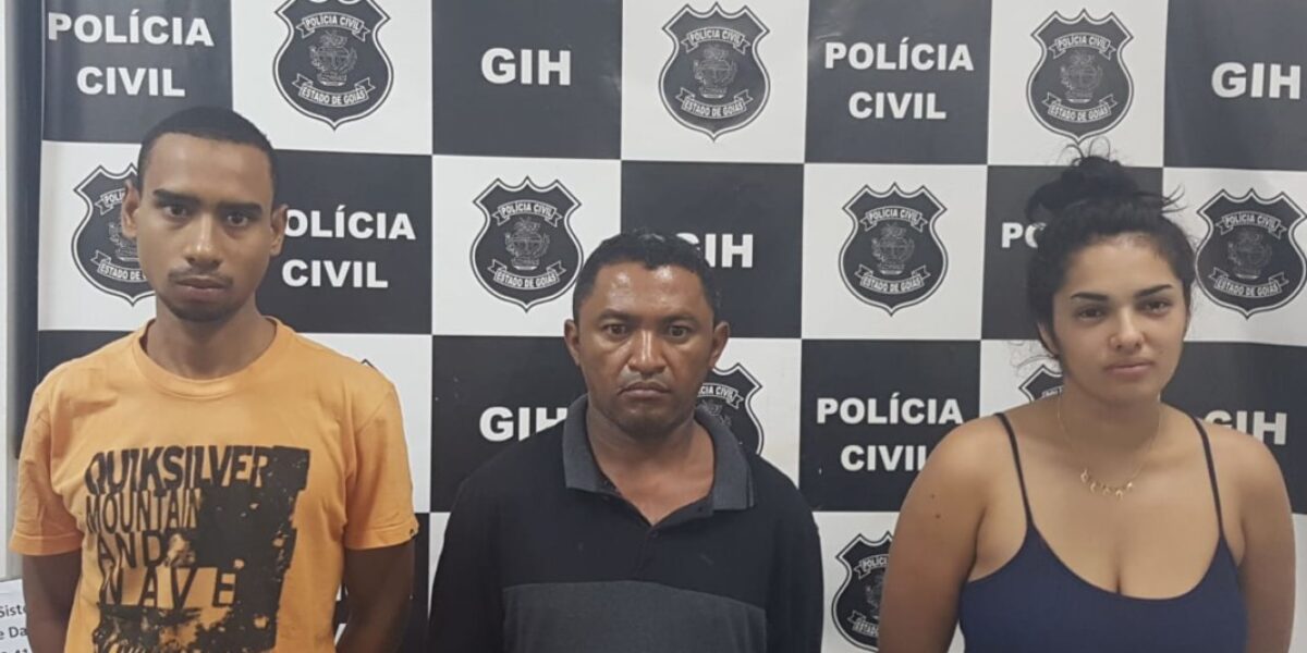 Três são presos em flagrante por matar mulher em Águas Lindas; corpo foi localizado na BR 070