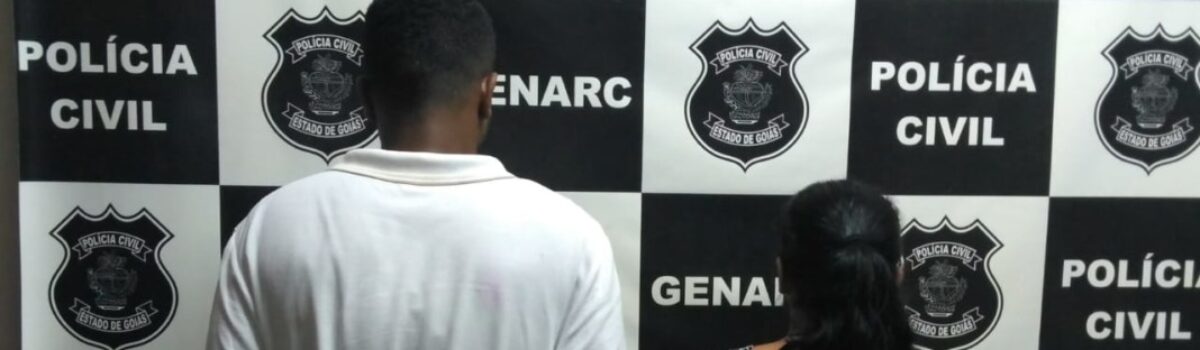 Casal é preso em flagrante por tráfico de drogas em Águas Lindas
