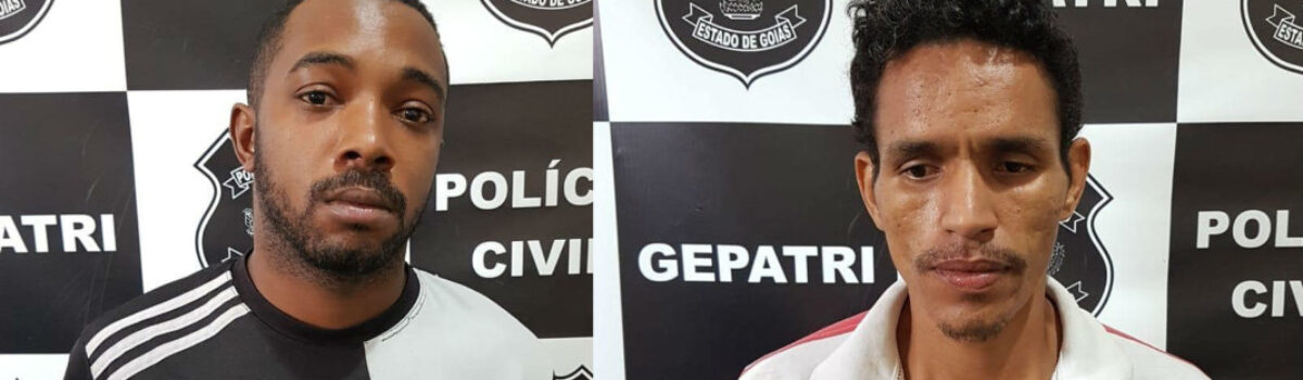 Polícia prende dois homens por furto, receptação e tráfico em Itumbiara