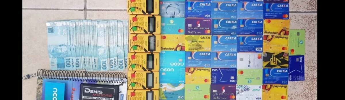 Dupla de estelionatários tinha ligação com tráfico de armas e drogas