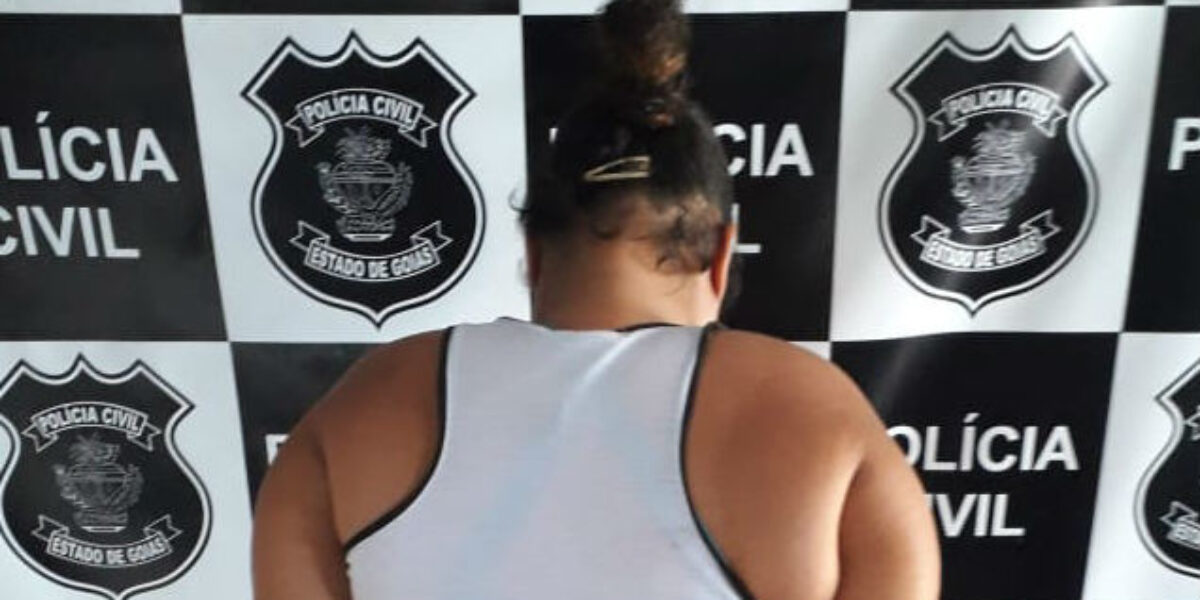 Presa jovem que atuava no tráfico de drogas em apoio ao marido