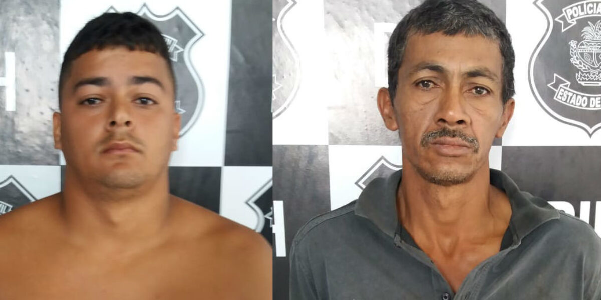 Presos pai e filho suspeitos de homicídio em Goiânia