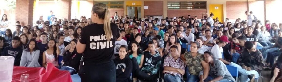 Polícia Civil fecha primeiro ciclo de visitas a escolas de Goiânia