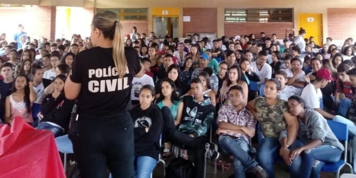 Polícia Civil fecha primeiro ciclo de visitas a escolas de Goiânia