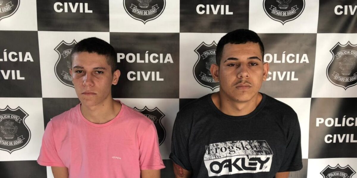 Dupla de homicidas é presa em Caldas Novas