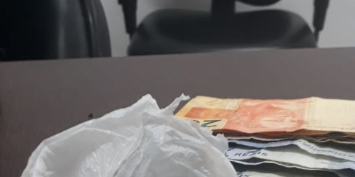 Genarc apreende menor que vendia drogas na Praça da Matriz em Aparecida