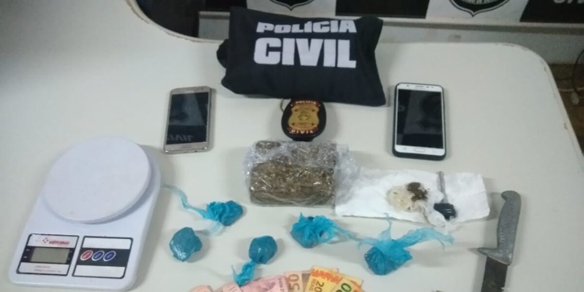 Primos são presos por tráfico e associação para o tráfico em Ceres