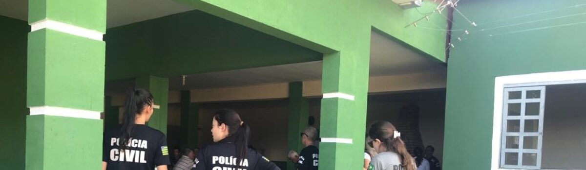 Operação interdita clínica de dependentes em Três Ranchos