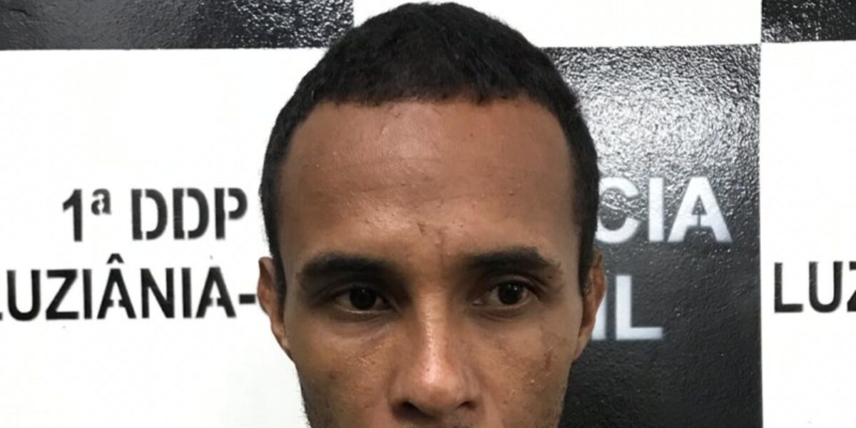 Preso em Luziânia autor de roubo que quebrou o braço da vítima