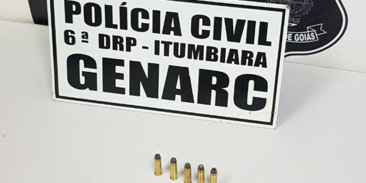Jovem é preso com arma de fogo em Itumbiara