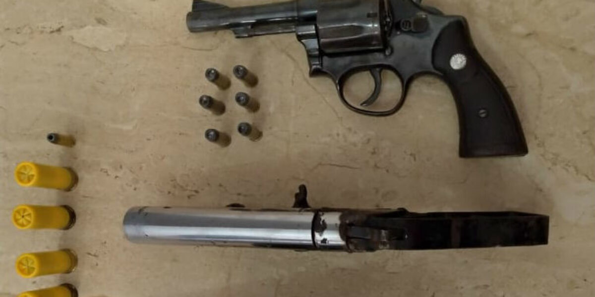 Três são presos em Itapaci por posse e porte de arma e associação criminosa