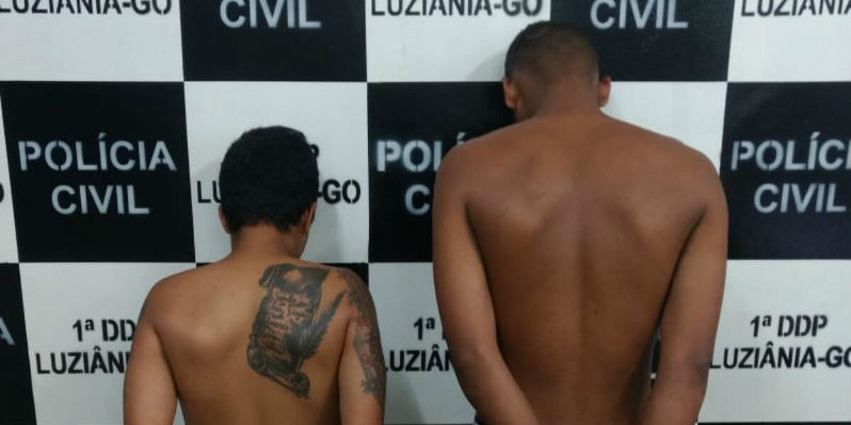 Presos em flagrante jovens que roubaram passageiros no ônibus coletivo