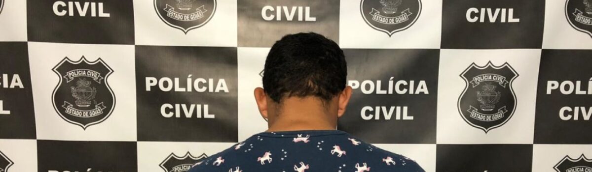 Preso em Caldas Novas investigado por tentativa de homicídio; vítima teve o braço decepado