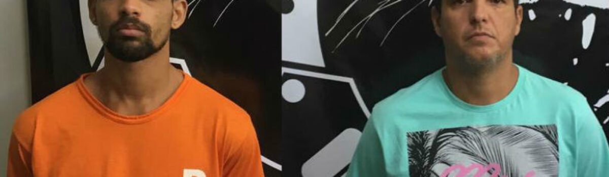Garra/Deic prende dupla que assaltou estabelecimento comercial em Goiânia