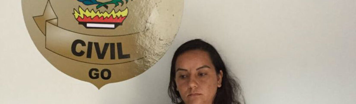 Mulher investigada por homicídio é presa em Uruaçu