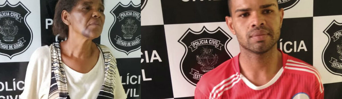 Polícia Civil prende mãe e filho suspeitos de homicídio em Vianópolis