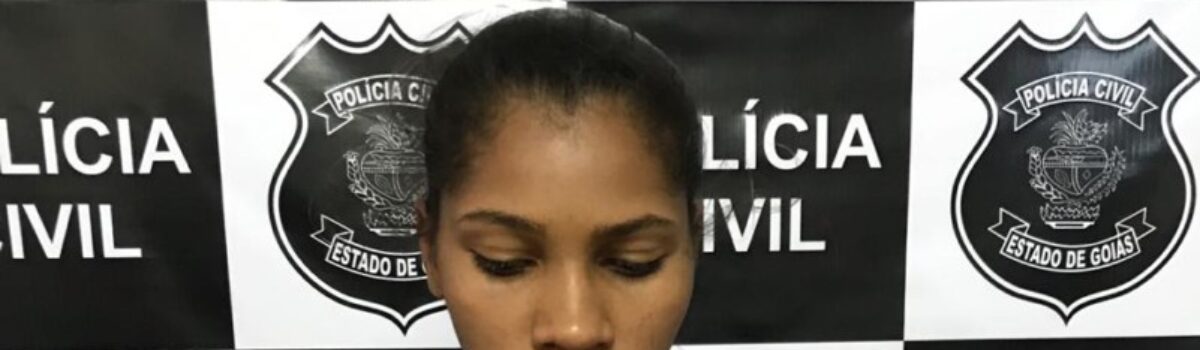Policiais civis prendem em Luziânia mulher suspeita de matar vítima à facadas; o corpo foi carbonizado