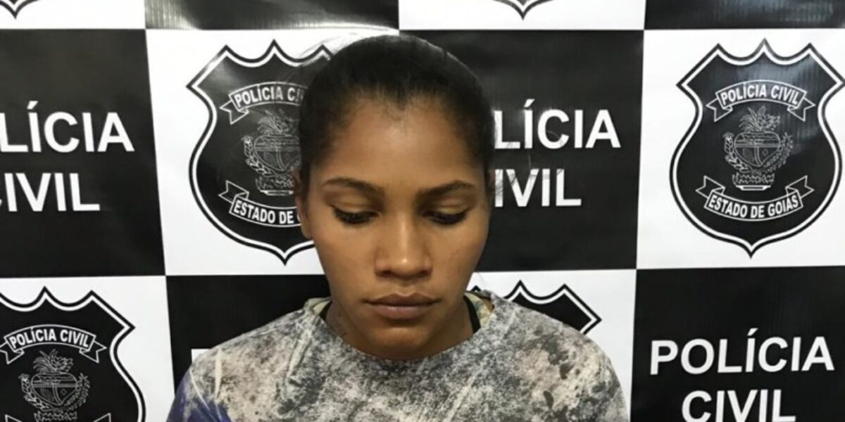 Policiais civis prendem em Luziânia mulher suspeita de matar vítima à facadas; o corpo foi carbonizado
