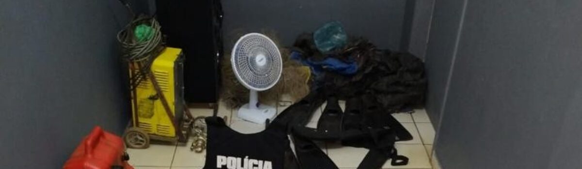 Genarc de Niquelândia localiza objetos furtados de fazenda e prende receptador