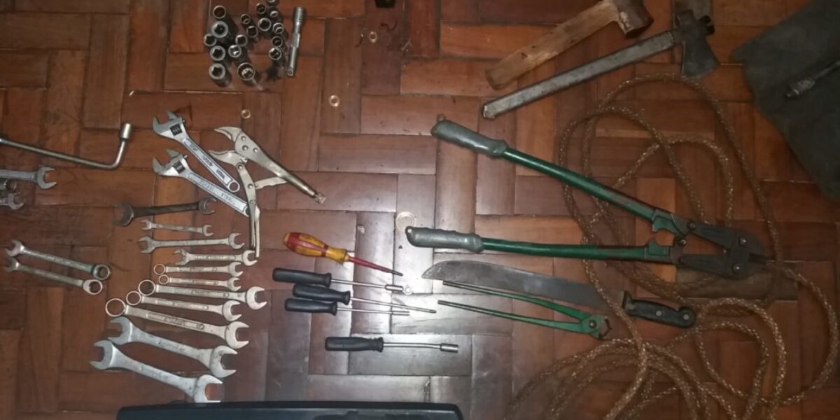 Objetos furtados de posto de saúde de Anápolis são recuperados