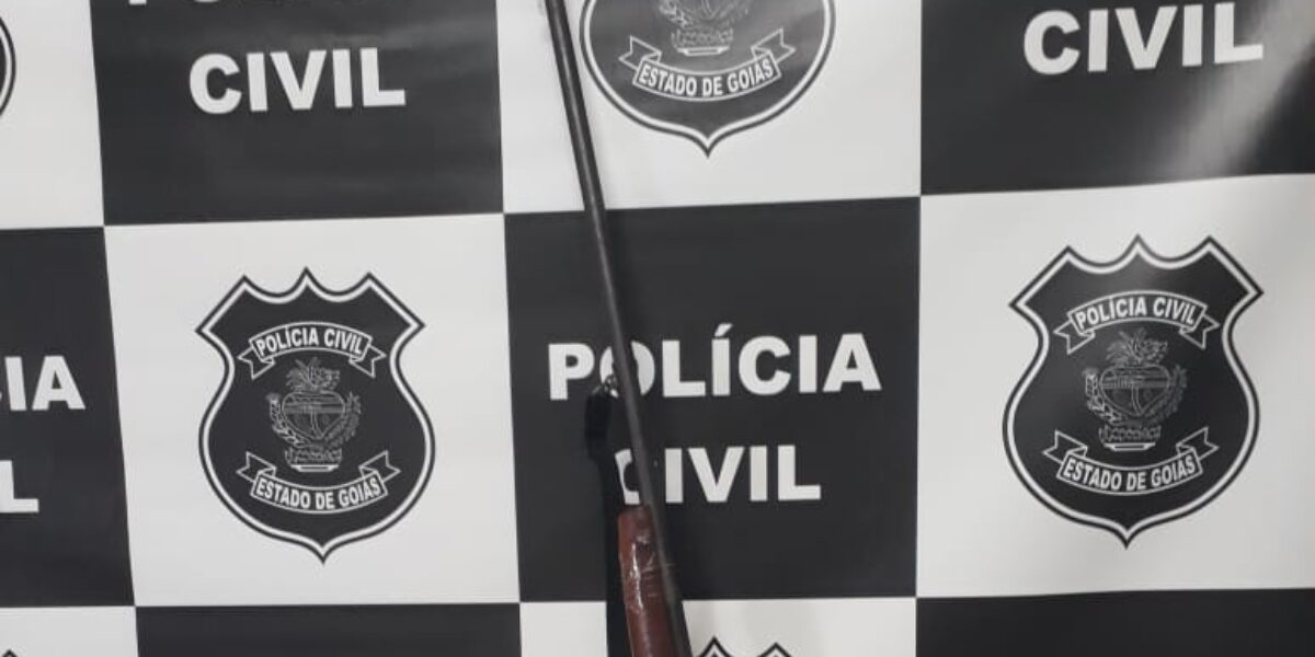 Jovem é preso por posse irregular de arma em Ouvidor