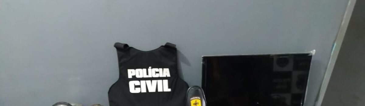 Preso em Niquelândia suspeito de receptação e posse ilegal de arma