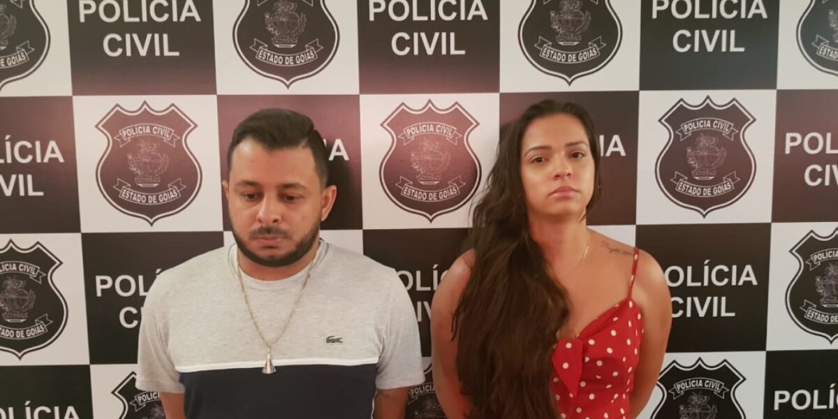 Casal de estelionatários é preso em Aparecida; golpe era aplicado contra rede de lojas na internet
