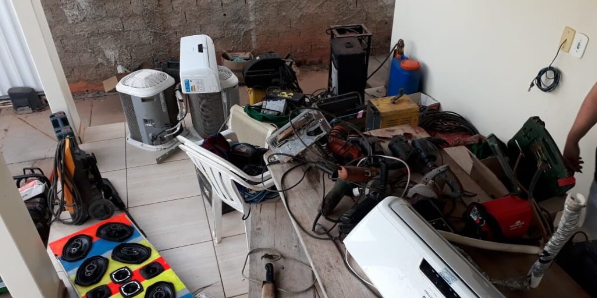 Homem é preso por furto de objetos em Assistência Social da Prefeitura de Nova Iguaçu de Goiás