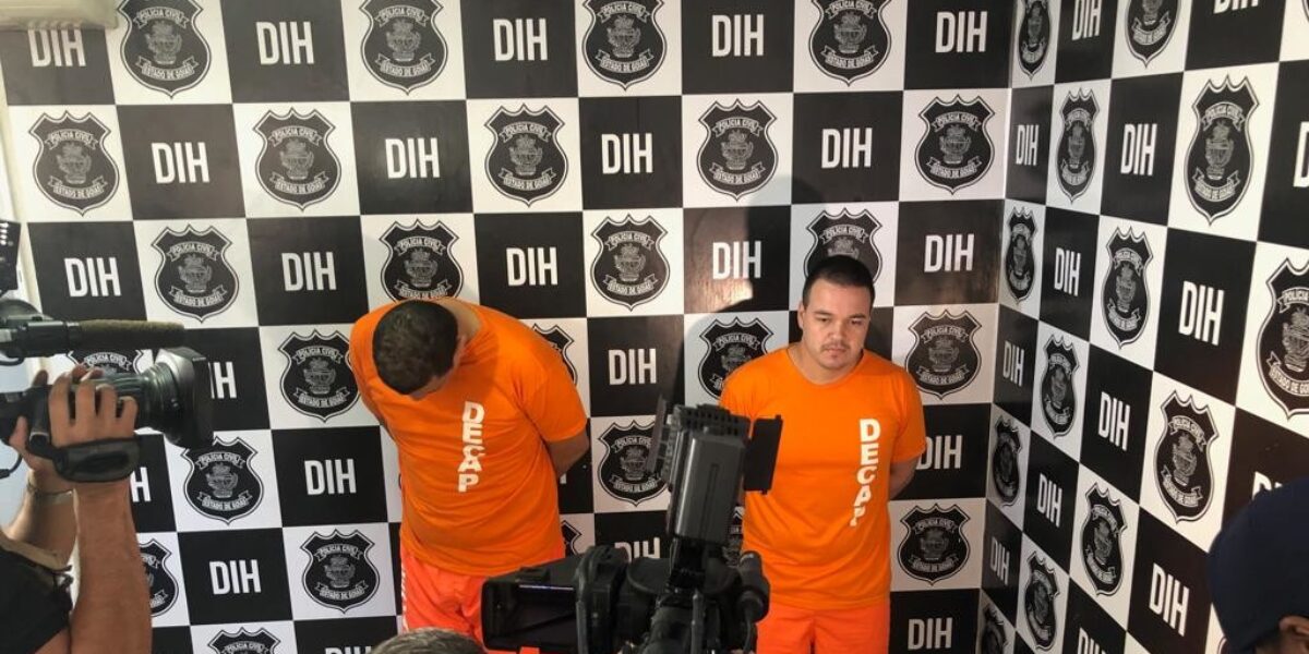 Presa dupla que atirou contra irmãos e “comemorou” crime em distribuidora