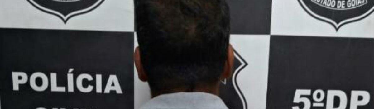 Preso suspeito por vários crimes em Aparecida de Goiânia