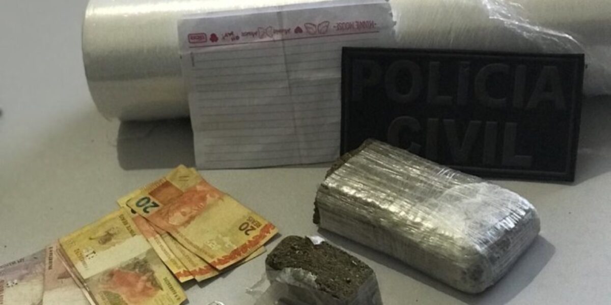 Polícia Civil de Guapó fecha duas bocas de fumo e prende quatro traficantes