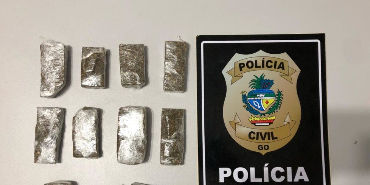 Suspeito de tráfico de drogas é preso em Morrinhos