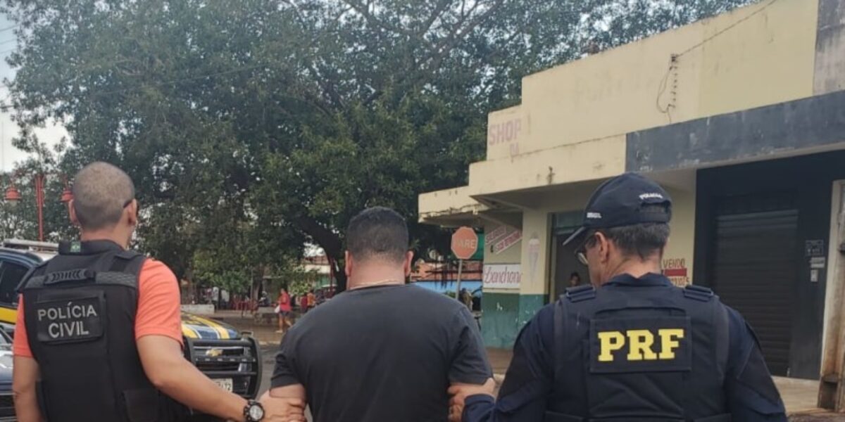 Decar e PRF prendem suspeito de falsa comunicação de roubo de cargas