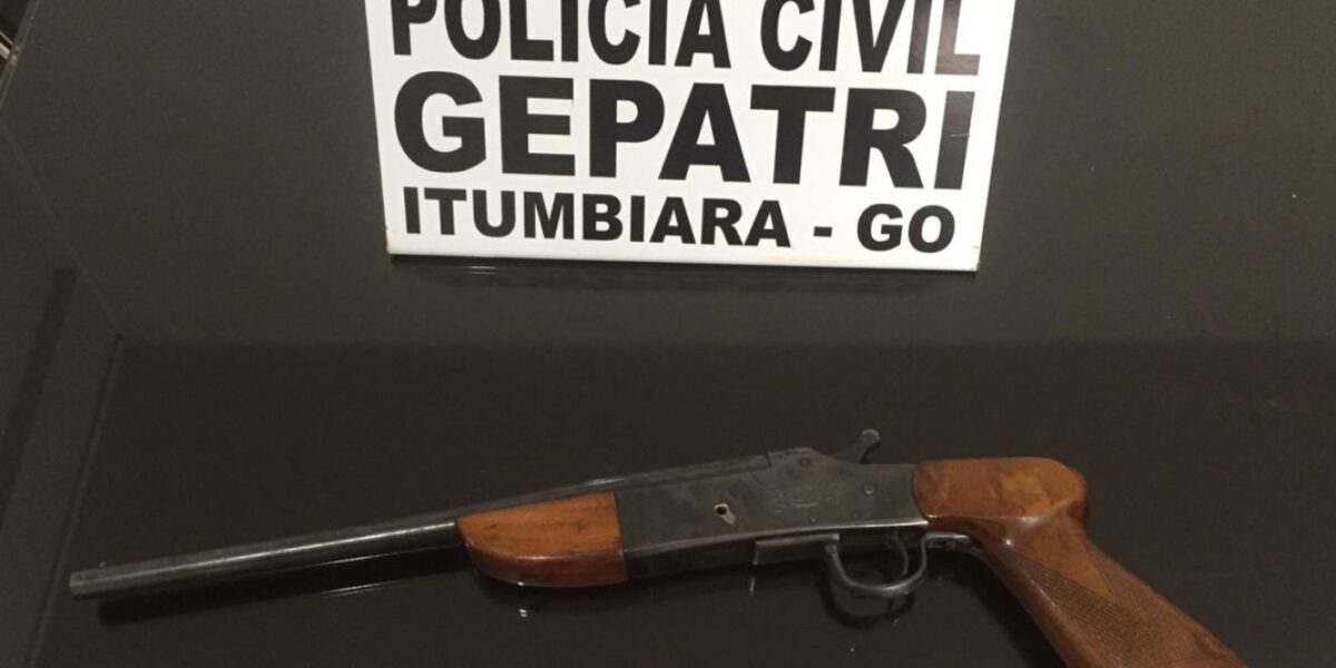 Homem é preso por posse de drogas e de arma de fogo em Cachoeira Dourada