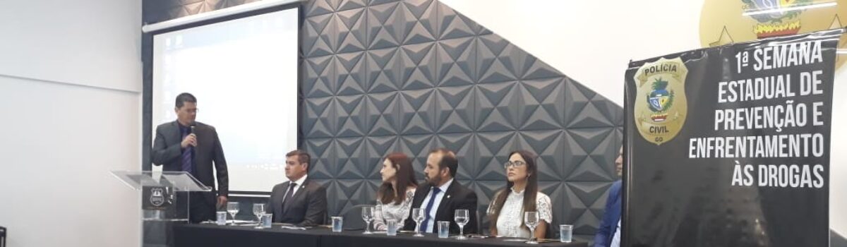 Polícia Civil inicia 1ª Semana de Prevenção e Enfrentamento às Drogas