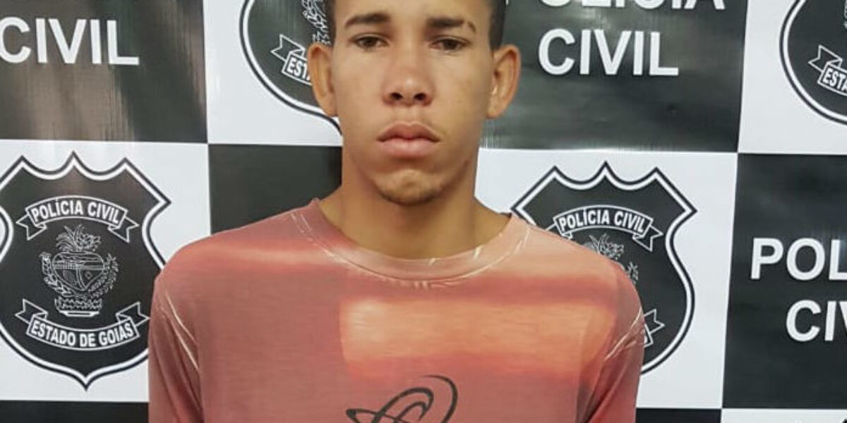 Suspeito de roubos à mão armada é preso em Luziânia