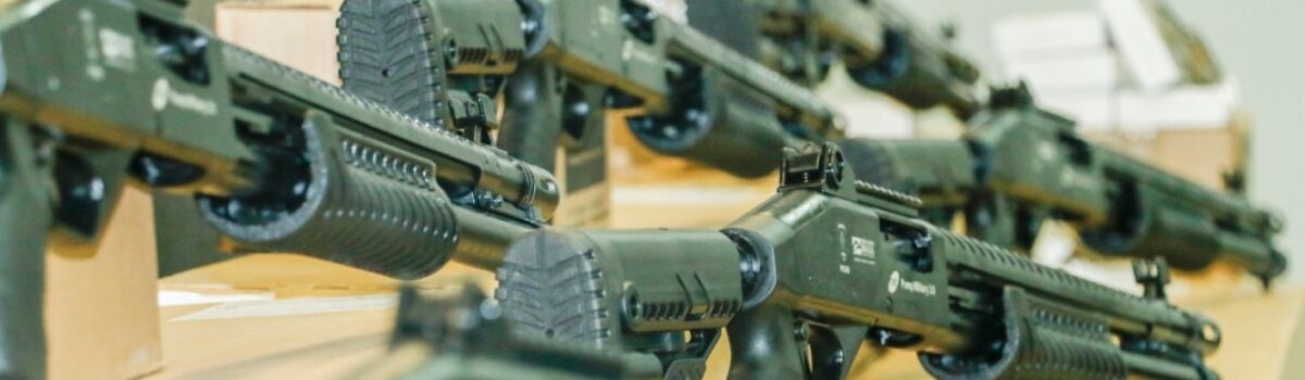 Delegacias do Entorno do DF recebem armas adquiridas em convênio com Senasp